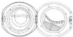 Ariston Thermo A36V - Het verwijderen en reinigen van de pluisfilter - 1