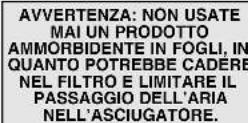 Ariston Thermo A36V - Come estrarre e pulire il filtro - 2