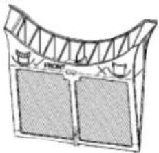 Ariston Thermo A35V - WARNING: DO NOT OPERATE THE DRYER WITHOUT CLEANING THE FILTER AFTER EACH DRYING CYCLE. FAILURE TO CLEAN THE FILTER MAY RESULT IN A FIRE HAZARD. - 1