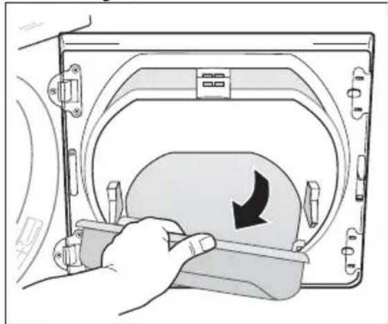 AEG-ELECTROLUX Lavatherm 59820 - Maak het gebied rond het filter schoon - 2