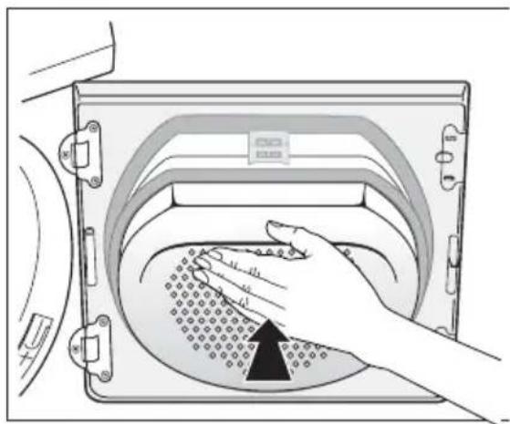 AEG-ELECTROLUX Lavatherm 59820 - Maak het gebied rond het filter schoon - 4