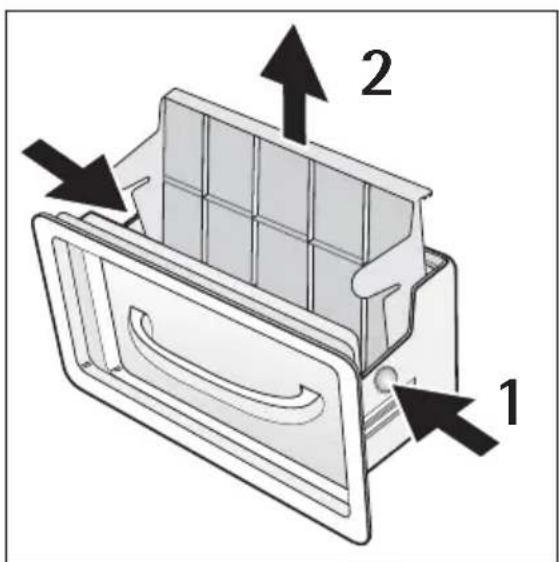 AEG-ELECTROLUX Lavatherm 59820 - Nettoyage du filtre du condenseur thermique - 6