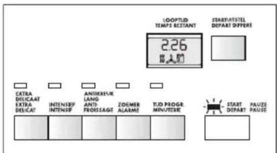 AEG-ELECTROLUX Lavatherm 59820 - Functie EXTRA DELICAAT - 1