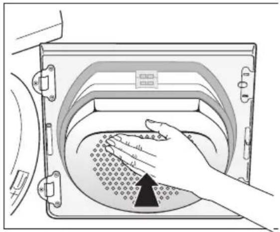 AEG-ELECTROLUX Lavatherm 55840 - Nettoyez l'ensemble de la zone du filtre - 3