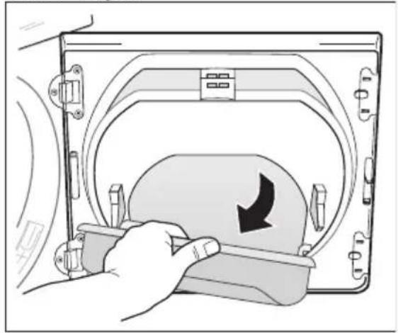 AEG-ELECTROLUX Lavatherm 55840 - Maak het gebied rond het filter schoon - 2