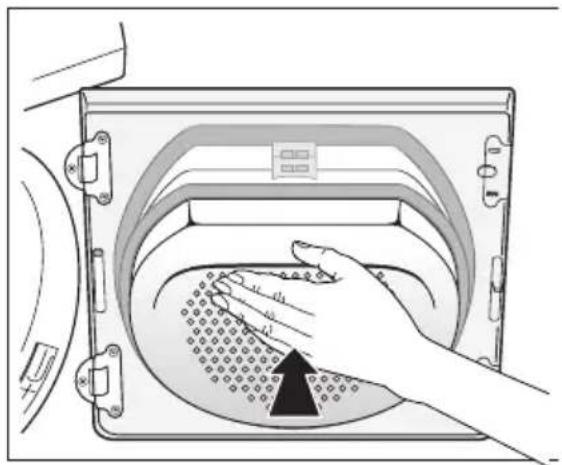 AEG-ELECTROLUX Lavatherm 55840 - Maak het gebied rond het filter schoon - 3