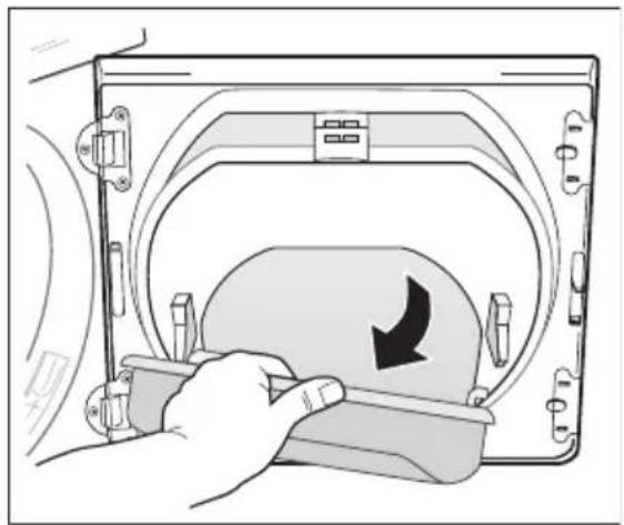 AEG-ELECTROLUX Lavatherm 55840 - Nettoyez l'ensemble de la zone du filtre - 2