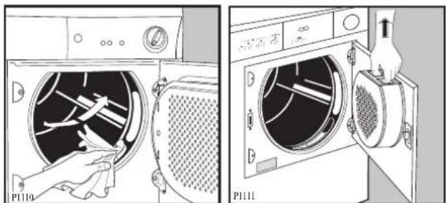 AEG-ELECTROLUX Lavatherm 36840 - Het zeefgedeelte - 2