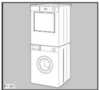AEG-ELECTROLUX Lavatherm 36840 - Bausatz Wasch-Trocken-Säule - 1