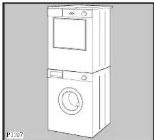 AEG-ELECTROLUX Lavatherm 36840 - Kit Washing/drying column - 1