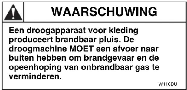 Eudora T24 - De droogmachine installeren - 2