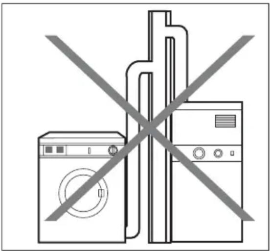 AEG-ELECTROLUX T35850 - Installation du tuyau d'évacuation - 3