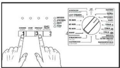 AEG-ELECTROLUX T 35640 - Procedure: - 1