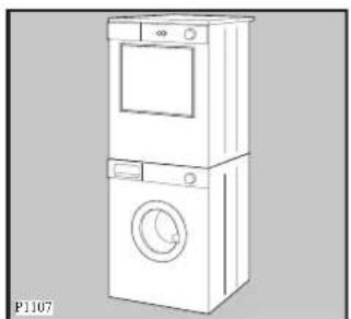 AEG-ELECTROLUX T 35640 - Kit Washing/drying column - 1