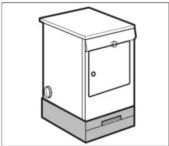 AEG-ELECTROLUX Lavatherm T65170AV - Voetstuk met de lade - 1