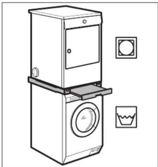 AEG-ELECTROLUX Lavatherm T65179AV - Stacking kit - 1