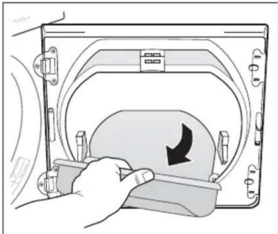 AEG-ELECTROLUX Lavatherm T 58860 - Nettoyez l'ensemble de la zone du filtré - 1