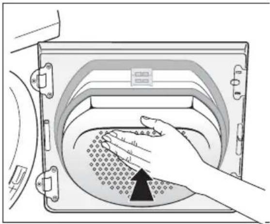 AEG-ELECTROLUX Lavatherm T 58860 - Nettoyez l'ensemble de la zone du filtré - 3