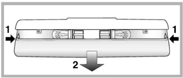 HOTPOINT-ARISTON BCZ M 400 IXHA - Substituição da lâmpada - 1