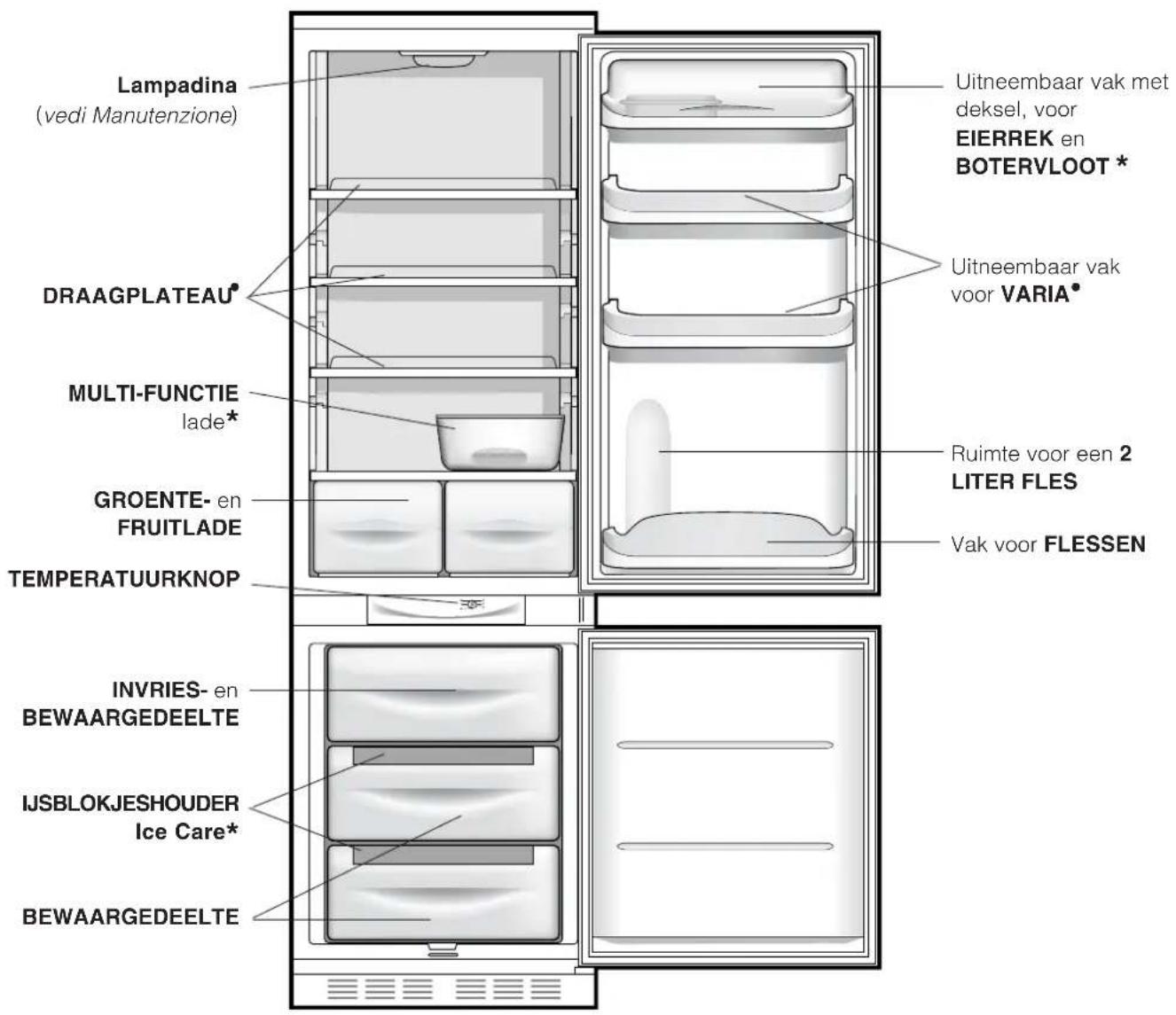 HOTPOINT-ARISTON BCB 312 AIFF - Algemeen aanzicht - 1