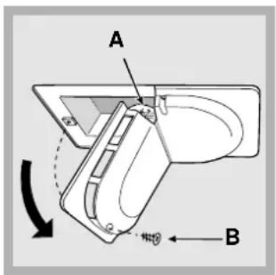 HOTPOINT-ARISTON BCB 312 AIFF - Sostituire la lampadina - 1