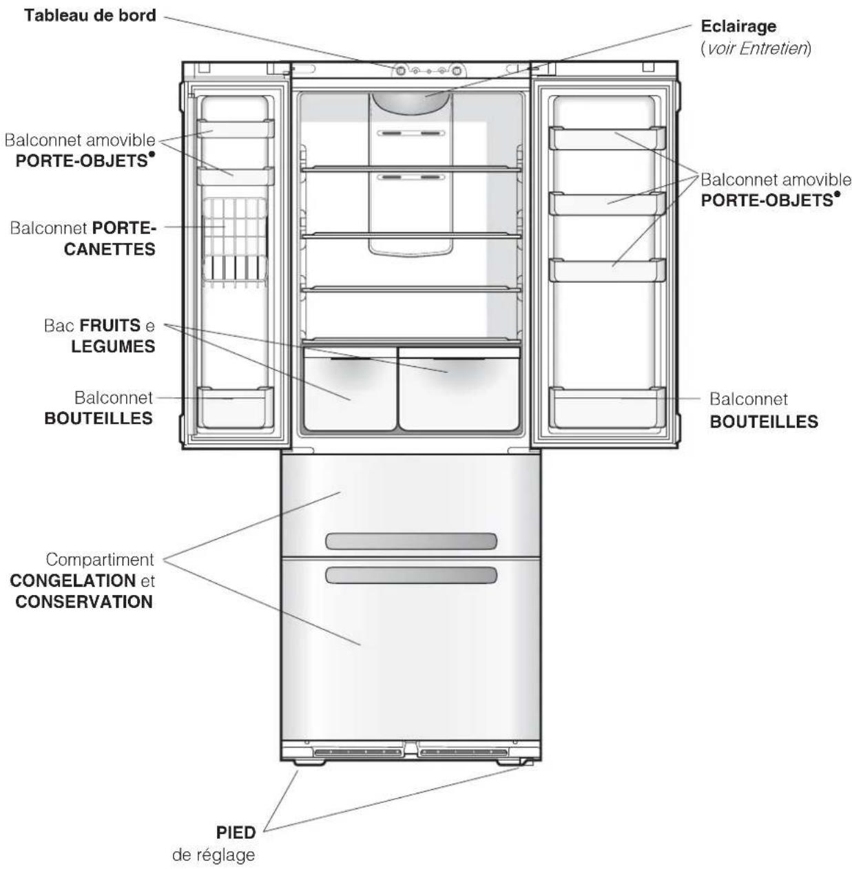 HOTPOINT-ARISTON 4DW HA - Vue d'ensemble - 1