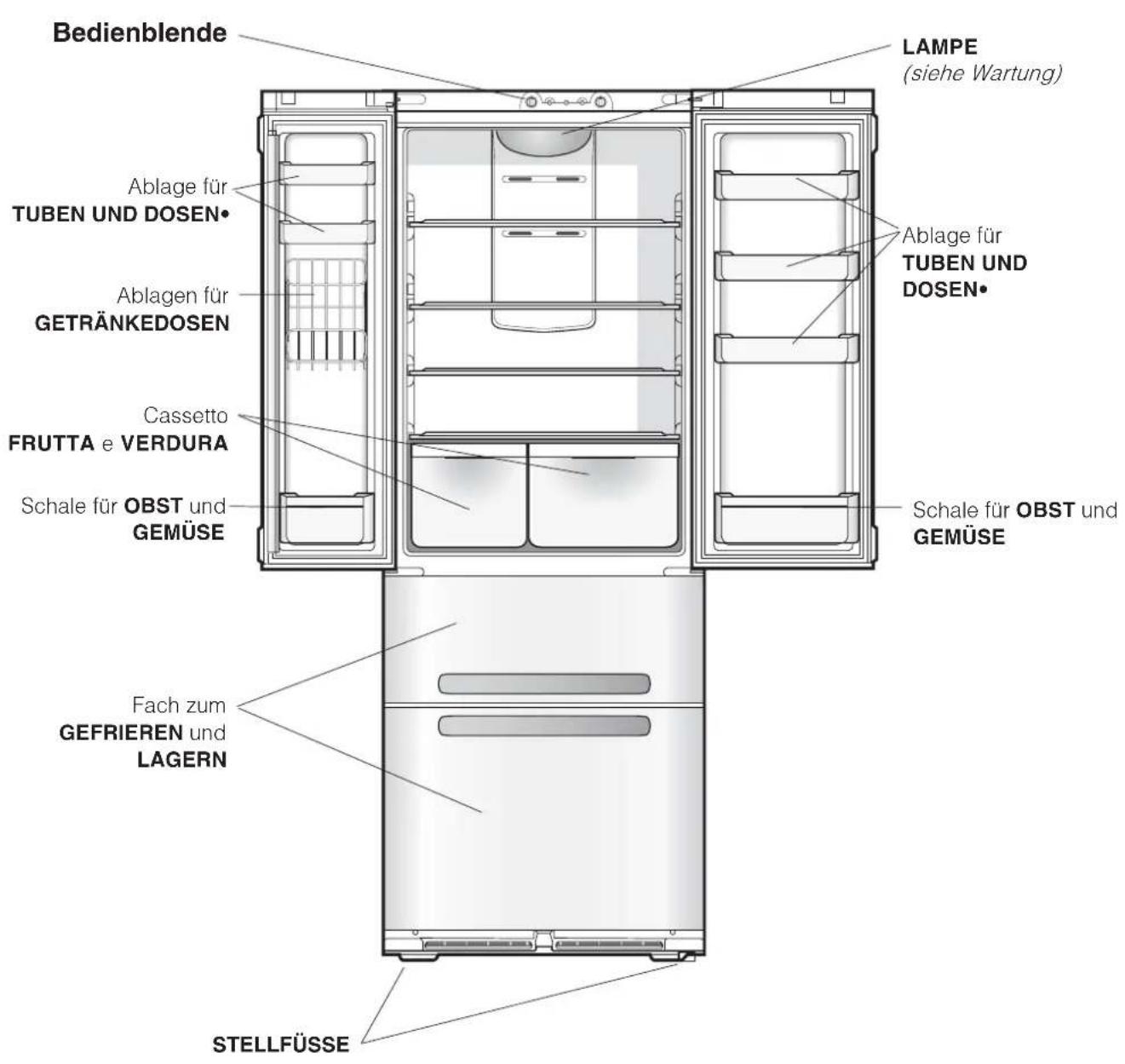 HOTPOINT-ARISTON 4DW HA - Geräteansicht - 1