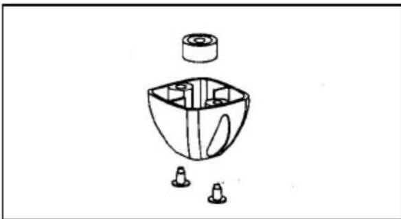 ELECTROLUX EA 3120 - Byte fotstykkene (figur 10) - 1
