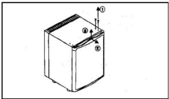ELECTROLUX EA 3120 - Een ander decoratief deurpaneel aanbrengen - 1