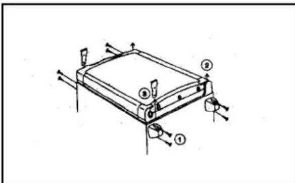 ELECTROLUX EA 3120 - Bytte lyspaaren - 1