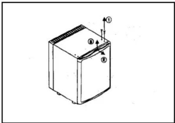 ELECTROLUX EA 3120 - Byte av dekorativ dorrpanel, - 1