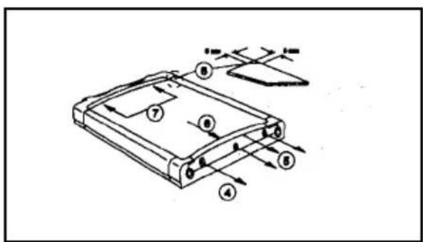 ELECTROLUX EA 3120 - Byte av dekorativ dorrpanel, - 2