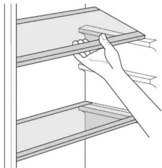 ELECTROLUX ERC 39350 W - Clayettes amovibles - 1