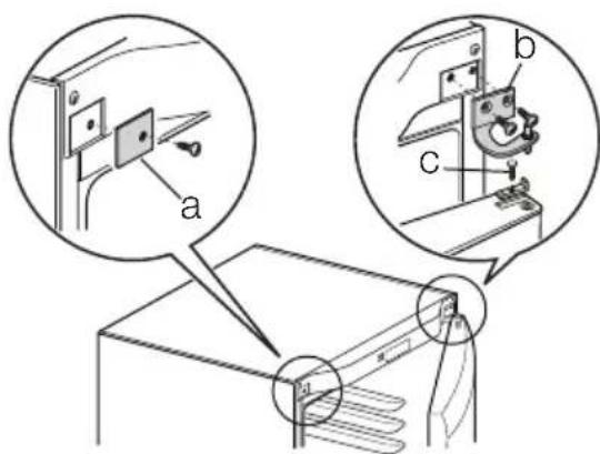 ELECTROLUX ERC 39350 W - Door reversibility - 2