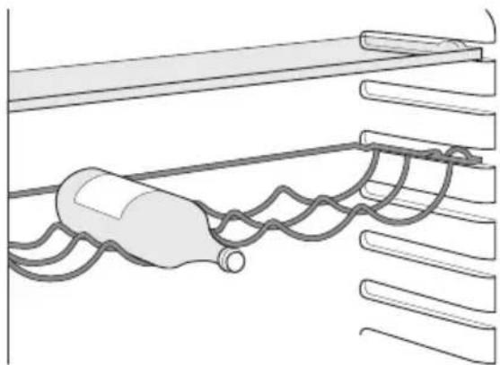 ELECTROLUX ERC 39350 W - Positionierung der Türeinsätze - 2