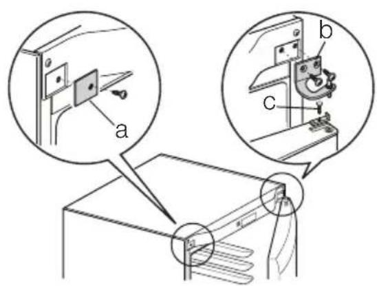 ELECTROLUX ERC 39350 W - Omkeerbaarheid van de deur - 3