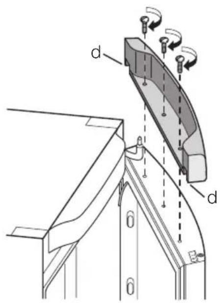 ELECTROLUX ERC 39350 W - Omkeerbaarheid van de deur - 1