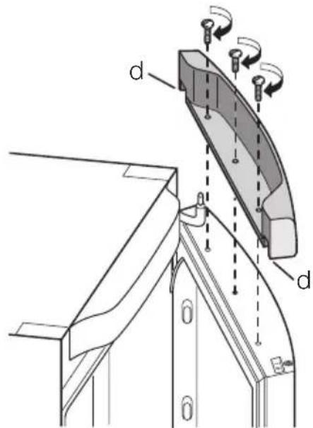ELECTROLUX ERC 39350 W - Door reversibility - 1