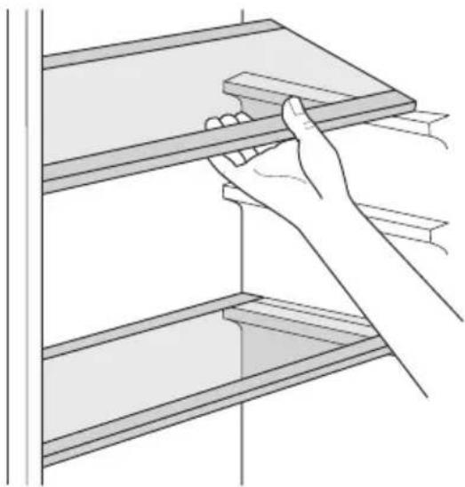 ELECTROLUX ERC 39350 W - Movable shelves - 1