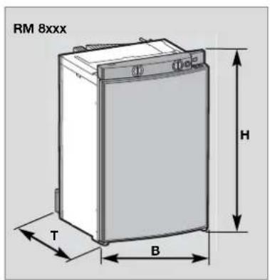 DOMETIC RM 8401 - Technische Daten - 2