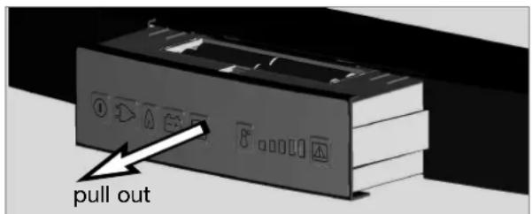 DOMETIC RM 8401 - Inserting / changing the batteries - 2