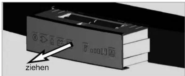 DOMETIC RM 8401 - Einlagen / Wechseln der Batterien - 2