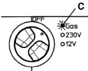 DOMETIC RM 7361 - Panne de gaz (MES et AES) - 1