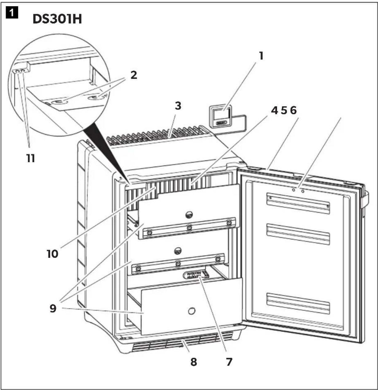 DOMETIC DS301H - 1