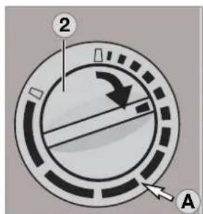 DOMETIC RMS 8551 - Réglage de la température de réfrigération - 1
