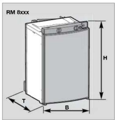 DOMETIC RMS 8405 - Technische Daten - 2