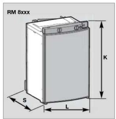 DOMETIC RMS 8405 - Tekniset tiedot - 2