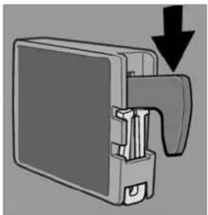 DOMETIC RMS 8405 - Fijación y soltado del pasador de la cerradura de la puerta al estazio nar el vehídulo - 3