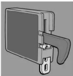 DOMETIC RMS 8405 - Attacher/détacher le verrou de porte à l'arrêt du vehicule - 4