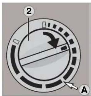 DOMETIC RMS 8405 - Setting of cooling compartment temperature - 1